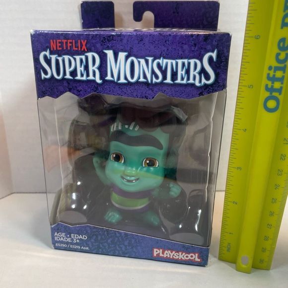 ADD ON ONLY BNIB Playskool Netflix Super Monsters Frankie Mash approx 4” figure - Picture 7 of 7